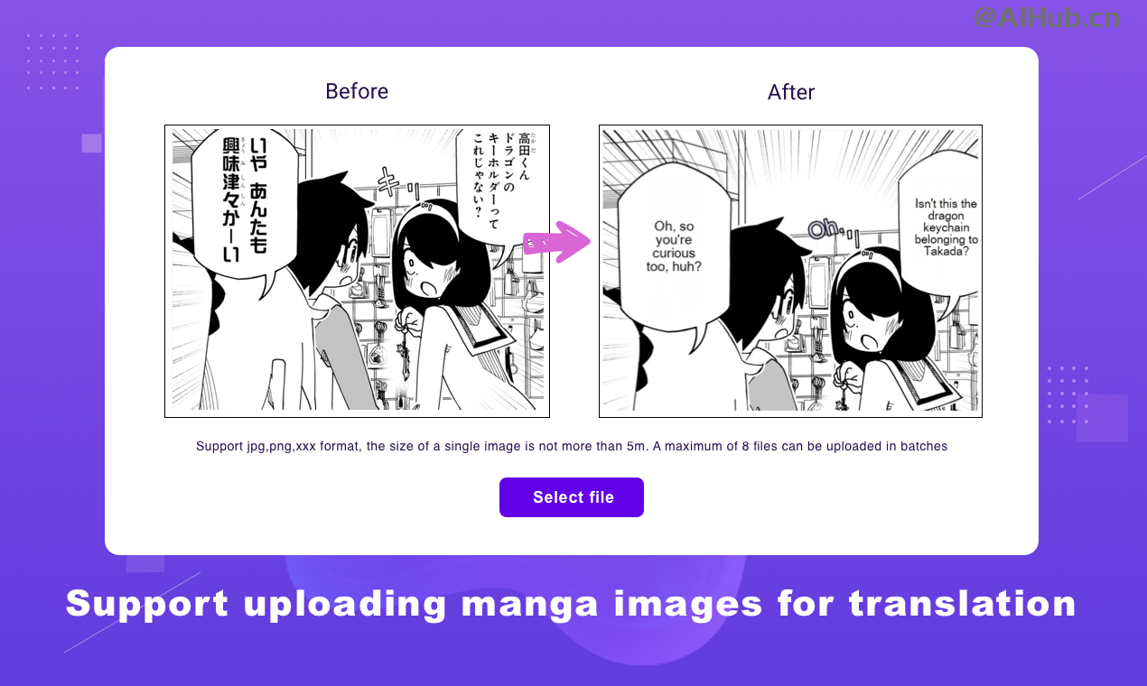 漫画翻译器-AI驱动的漫画翻译工具，支持100多种语言